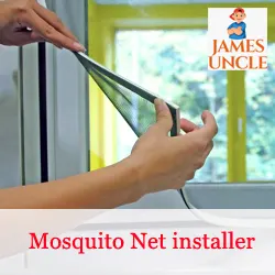 Mosquito Net installer Mr. Mehtab Rahman in Mahestala